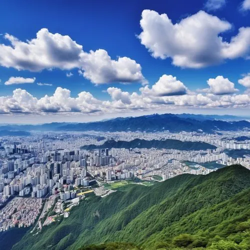 taegu,south korea,hushan,tongyeong,chungju,japanese mountains,chishui,taoyuan,gimhae,shijingshan,mountainous landscape,hangang,tamshui,daejeon,kadoorie,wuyishan,daegu,qinshan,seoul,xiangshan,Photography,General,Realistic