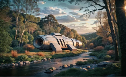 camper van isolated,futuristic landscape,teardrop camper,camping bus,futuristic art museum,futuristic architecture,futuristic car,idyllic,house trailer,caravanning,caravan,expedition camping vehicle,mobile home,camper,alien ship,hobbiton,vwbus,travel trailer poster,digital compositing,autumn camper