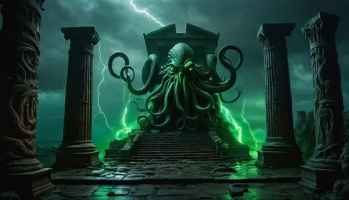 patrol,calamari,kraken,cleanup,defense,medusa gorgon,medusa,tentacles,octopus,god of the sea,squid game card,cuthulu,aaa,giant squid,tentacle,cephalopod,poseidon,anahata,greed,end-of-admoria,Art,Classical Oil Painting,Classical Oil Painting 32