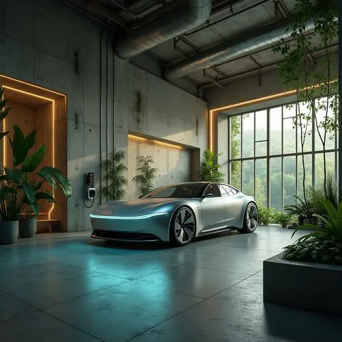 bmw i8 roadster,porsche targa,roadster,electric sports car,italdesign,futuristic car,concept car,planted car,garage,car showroom,roadster 75,electric charging,electric mobility,porsche,electric car,the plant,targa,houseplant,underground garage,house plants,Photography,General,Realistic