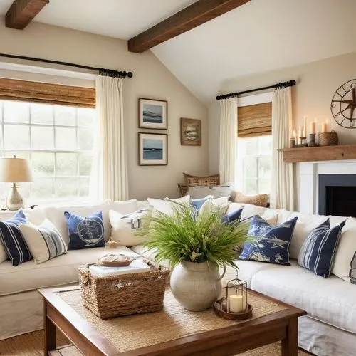 family room,sitting room,wooden beams,country cottage,home interior,contemporary decor,great room,interior decor,hovnanian,new england style house,furnishings,living room,blue pillow,livingroom,decoratifs,bridgehampton,decors,colleton,highgrove,homely,Photography,Fashion Photography,Fashion Photography 23