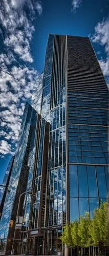 vdara,glass facades,glass building,costanera center,glass facade,office buildings,citicorp,calpers,skyscapers,invesco,office building,tishman,pc tower,bunshaft,enron,waterplace,mcmoran,foshay,tempe,difc,Illustration,Black and White,Black and White 20