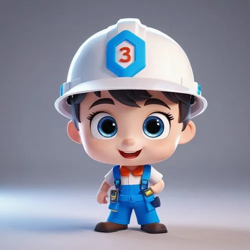 plumber,utilityman,engineer,seamico,construction worker,builder,Unique,3D,3D Character