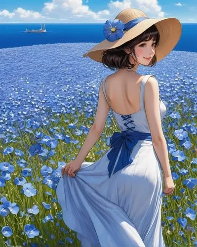 anemone coronaria,blue daisies,blue petals,himilayan blue poppy,blue rose,blue flower,field of flowers,windflower,blue anemone,blue flowers,blue anemones,forget-me-not,sea of flowers,jasmine blue,anemone blanda,cosmos flowers,summer anemone,blue painting,flower field,flowers field,Conceptual Art,Daily,Daily 01
