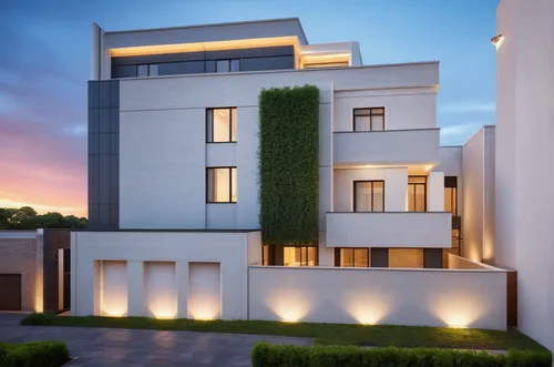  white wall look good or stone wall as the reference, all windows the same. vertical garden, more minimalist ,modern house,3d rendering,modern architecture,build by mirza golam pir,exterior decoration