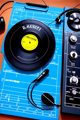 retro turntable,ampex,magnetic tape,maxell,retro music,electronic drum pad,mixmaster,audio mixer,masterdisk,vinyl player,thorens,audio interface,turntable,musicassette,serato,dj equipament,stereophile,mixing table,technics,musicor,Unique,Design,Blueprint