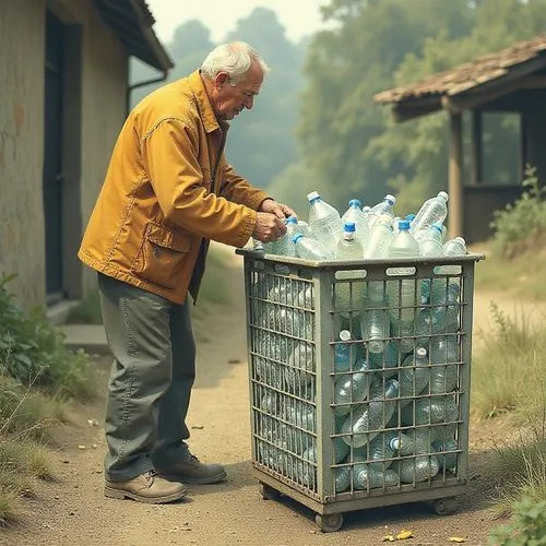 wateraid,plastic bottles,potocari,plastic bottle,mineral water,dasani,Illustration,Retro,Retro 07