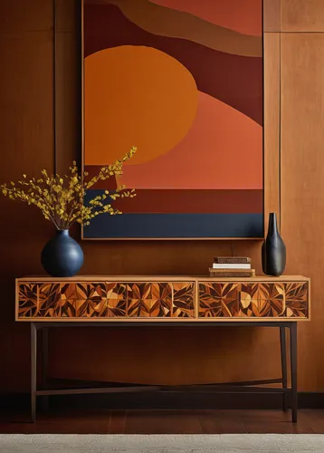 patterned wood decoration,corten steel,sideboard,mid century modern,danish furniture,contemporary decor,decorative art,spanish tile,coffee table,ornamental wood,wood bench,carved wood,wall panel,modern decor,wooden table,decorative element,wooden shelf,woodwork,dining room table,clay tile,Illustration,Black and White,Black and White 10