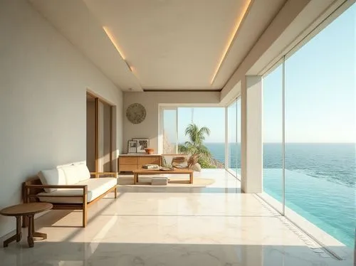 window with sea view,amanresorts,penthouses,3d rendering,ocean view,oceanview,oceanfront,holiday villa,seaside view,baladiyat,render,sea view,fresnaye,beachfront,interior modern design,modern room,renders,block balcony,durra,terrazza,Photography,General,Realistic