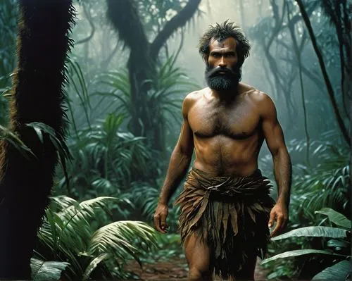 cave man,papuan,aborigine,neanderthal,ancient people,aborigines,aboriginal australian,prehistory,paleolithic,neanderthals,caveman,primitive people,aboriginal,primitive person,maori,aboriginal culture,stone age,indigenous australians,male character,indian sadhu,Art,Classical Oil Painting,Classical Oil Painting 42