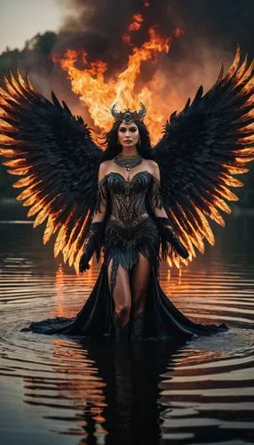 fire angel,dark angel,hawkgirl,black angel,archangel,pheonix,angels of the apocalypse,the archangel,angelfire,flamebird,valkyrie,angelology,fallen angel,adelpha,valkyries,seraphim,amazona,angel of death,uniphoenix,death angel,Photography,General,Fantasy