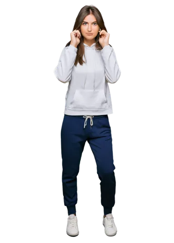 sweatpant,tracksuit,sweatpants,girl on a white background,trousers,women clothes,woman holding gun,carpenter jeans,jeans background,long underwear,active pants,high waist jeans,menswear for women,jogger,sweatshirt,ladies clothes,pants,women's clothing,hockey pants,long-sleeved t-shirt,Illustration,American Style,American Style 11