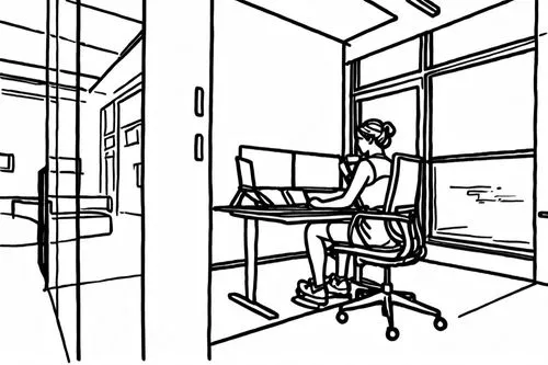 office line art,nordli,sketchup,storyboarding,animatic,frame drawing,mono-line line art,storyboarded,working space,storyboard,line drawing,examination room,coloring pages,rotoscoping,study room,rotoscoped,storyboards,workspaces,animating,illustrating,Design Sketch,Design Sketch,Rough Outline