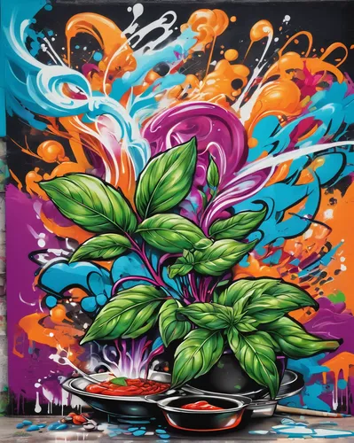 graffiti art,spray can,grafitty,watermelon painting,artichoke,glass painting,psychedelic art,streetart,graffiti,grafiti,aerosol,brassica,grafitti,smoke art,neon body painting,kitchen sink,chalk drawing,street artist,sprout,juice plant,Conceptual Art,Graffiti Art,Graffiti Art 09