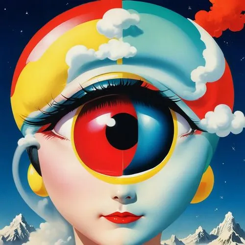 eye ball,cosmic eye,eyeful,eyeball,third eye,all seeing eye,Conceptual Art,Sci-Fi,Sci-Fi 29