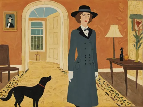 girl with dog,lilian gish - female,barbara millicent roberts,olle gill,charlotte cushman,david bates,holmes,rose woodruff,jane austen,art deco woman,elizabeth nesbit,mrs white,ethel barrymore - female,clue and white,grant wood,woman with ice-cream,stepmother,suffragette,woman's hat,vincent van gough,Art,Artistic Painting,Artistic Painting 47