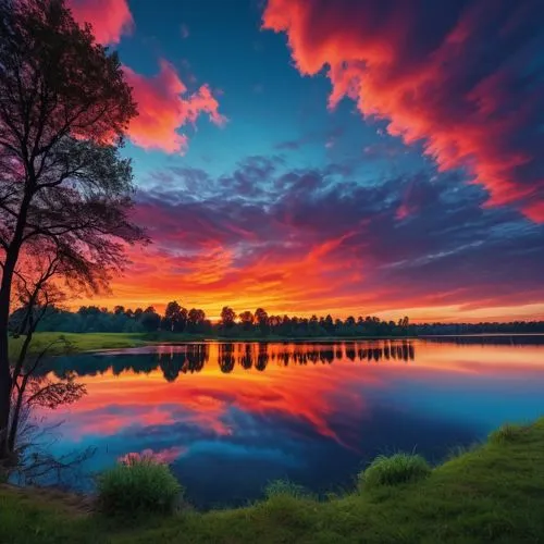 incredible sunset over the lake,evening lake,splendid colors,beautiful lake,landscapes beautiful,beautiful landscape,beautiful nature,nature wallpaper,nature landscape,windows wallpaper,beautiful colors,landscape nature,atmosphere sunrise sunrise,intense colours,landscape photography,snake river lakes,new zealand,nzealand,amazing nature,zealand,Photography,Documentary Photography,Documentary Photography 06