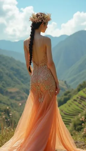 peruvian women,girl in a long dress from the back,miss vietnam,guelaguetza,girl in a long dress,peruana