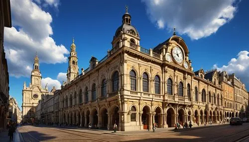 sheldonian,oxford,bodleian,brasenose,metz,guildhall,oxfordshire,oxbridge,courthouses,peterborough,cambridge,tweed courthouse,nottinghamshire,palace of parliament,mancroft,arras,northampton,szeged,chrobry,leuven,Art,Classical Oil Painting,Classical Oil Painting 39