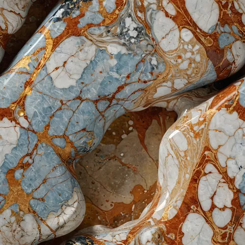 Generate an ultra-realistic image of a luxurious marble surface featuring warm, vibrant tones of orange, beige, and cream. The marble texture is intricate, with swirling patterns of bold rust-colored 