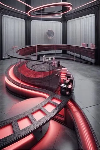 television studio,sci fi surgery room,ufo interior,computer room,futuristic art museum,the server room,theater stage,stage design,data center,control center,nightclub,oval forum,digital cinema,modern office,control desk,spaceship space,empty theater,sound space,panopticon,theatre stage