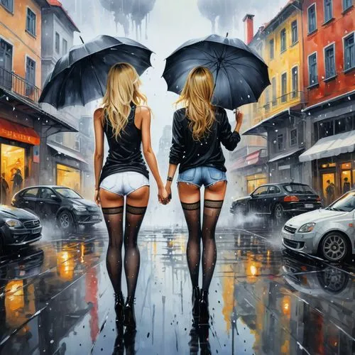 walking in the rain,umbrellas,donsky,raining,brolly,in the rain,two girls,rainy day,pluie,huge umbrellas,rainy,raincoats,rainfall,ukrainy,rain,rained,heavy rain,rainy weather,rains,umbrella,Photography,Documentary Photography,Documentary Photography 25