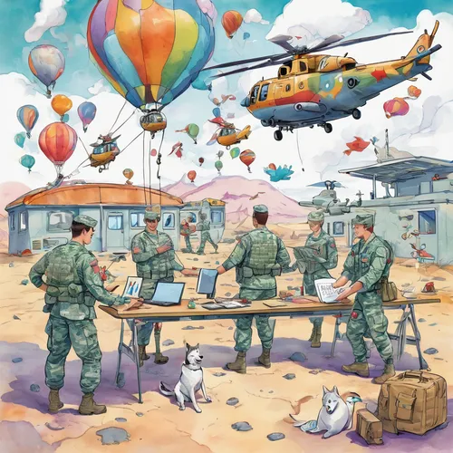 Write a suspenseful scene involving army medpros at a remote military base.,the military,war correspondent,drone operator,paratrooper,marine expeditionary unit,us army,military organization,military,a