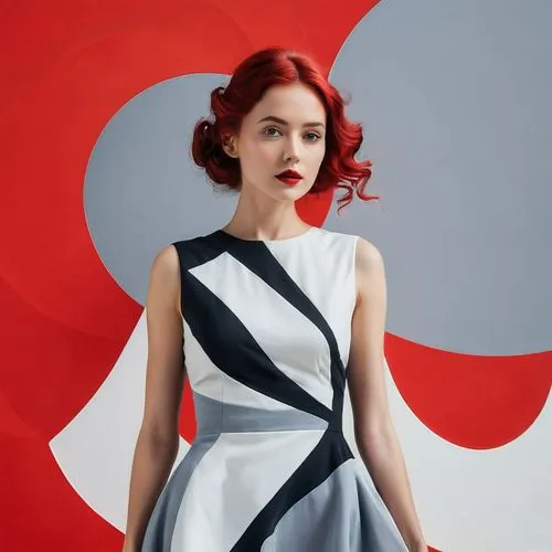 roy lichtenstein,trenaunay,suspiria,ogilvy,poppy red,marni,rose white and red,schiaparelli,white and red,marimekko,lempicka,art deco background,pop art style,mouret,pop art background,dvf,blumenfeld,rankin,art deco woman,seamlessness,Illustration,Black and White,Black and White 32