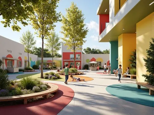 school design,toontown,3d rendering,sketchup,googleplex,sunnyvale,innoventions,imagineering,render,renderings,schoolyards,schoolyard,imageworks,3d rendered,prekindergarten,suburbanized,3d render,ecovillages,villaggio,kidspace