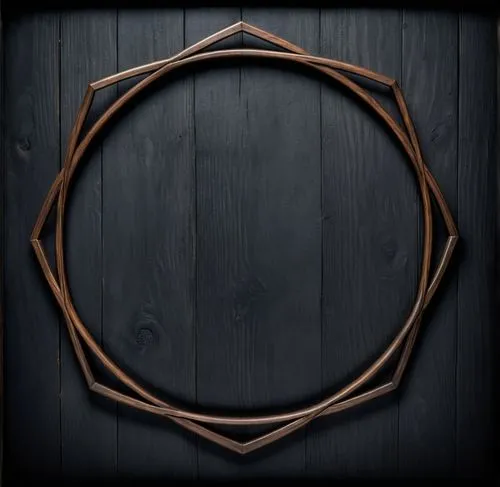 A frame made of wood against a white background,a circle with wooden sticks, forming it,circle shape frame,oval frame,mirror frame,copper frame,openwork frame,heart shape frame,Conceptual Art,Fantasy,