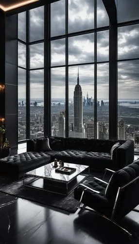 penthouses,minotti,apartment lounge,livingroom,skyloft,sky apartment,living room,luxury suite,skydeck,great room,manhattan,modern living room,cityview,appartement,skybar,luxury home interior,woodsen,upscale,glass wall,luxury property,Illustration,Retro,Retro 25