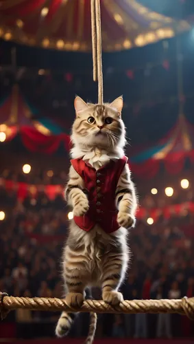 circus animal,circus,circus show,cat warrior,hanging cat,oktoberfest cats,circus aerial hoop,tightrope walker,ringmaster,cirque du soleil,tightrope,scottish fold,static trapeze,cirque,flying trapeze,trapeze,cat toy,circus tent,cat image,sultan