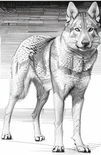 canis lupus tundrarum,canis lupus,canidae,tamaskan dog,vulpes vulpes,suidae,european wolf,gray wolf,constellation wolf,west siberian laika,gray animal,red wolf,philomachus pugnax,wolfdog,sakhalin husky,coyote,east siberian laika,dog illustration,dhole,saarloos wolfdog,Art sketch,Art sketch,Retro