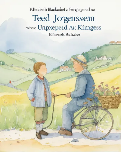 Craft a heartwarming tale where Ted Jorgensen receives an unexpected act of kindness.,a collection of short stories for children,moedergans,foragers,kate greenaway,childrens books,sweetgrass,book gift