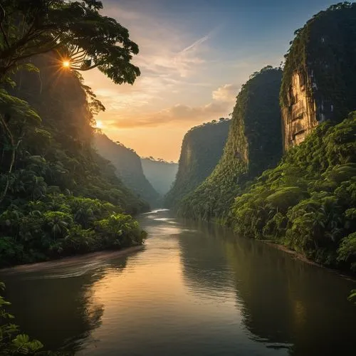 amazonas,river landscape,amazonia,tailandia,guiana,tambopata,amazonian,vietnam,nature wallpaper,huaorani,phangnga,laos,teleamazonas,mekong,james bond island,canaima,viñales valley,wuyi,harau,karst landscape,Photography,General,Natural