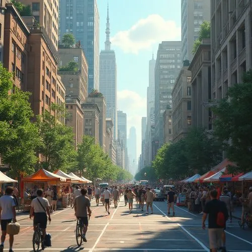 pedestrianized,pedestrian zone,new york streets,walkability,freewheelin,manhattan,wall street,pedestrianisation,carfree,urbanism,liveability,streetscape,greenmarket,city scape,midmarket,shopping street,street view,bikeways,pedestrianism,5th avenue,Photography,General,Realistic