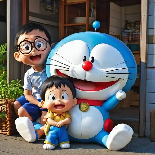 doraemon,cute cartoon character,fujio,cute cartoon image,miyazaki,sanborns,kihon,emon,cat family,toy's story,ghibli,ohana,komiyama,babyfirsttv,happy family,nobusuke,studio ghibli,daehan,kitaro,hosoda,Photography,General,Realistic