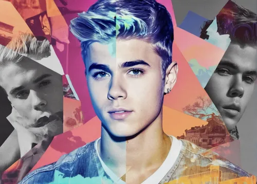 Justin Bieber: What do you mean? Curiously exploring different genres for his next album.,justin bieber,lolly,pop art background,edit icon,pop art style,bandana background,color background,digital bac