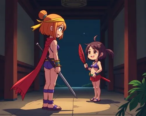 wayforward,kunoichi,ajna,disgaea,swordfight,damanaki