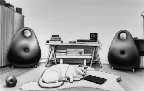 listening to music,audiophiles,audiophile,stereophile,vinyl player,audiogalaxy,Illustration,Black and White,Black and White 35