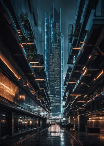 taikoo,guangzhou,dubai marina,shanghai,kowloon,cybercity,chongqing,vdara,mongkok,bladerunner,chengdu,makati,shinjuku,shenzhen,urban,metropolis,ctbuh,city at night,kowloon city,azrieli,Conceptual Art,Sci-Fi,Sci-Fi 09