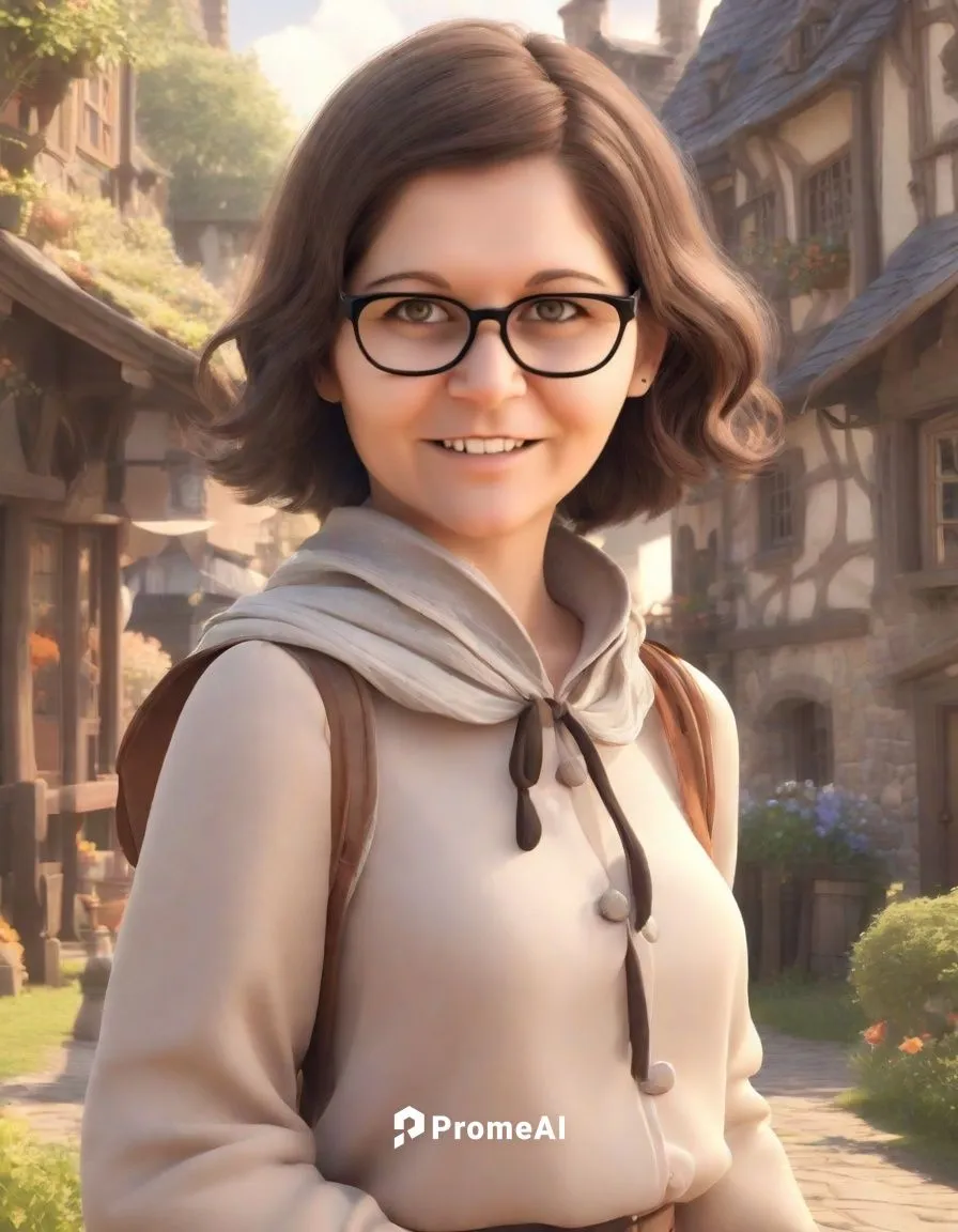 alita,mei,librarian,dorthy,farquaad,lumidee,pauling,velma,storybrooke,headmistress,kimmerly,schoolmarm,bellwether,belle,magistra,narnians,with glasses,marie,tina,marnie,Digital Art,3D