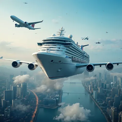 jumbojet,airdromes,passengers,easycruise,airmont,cruise ship