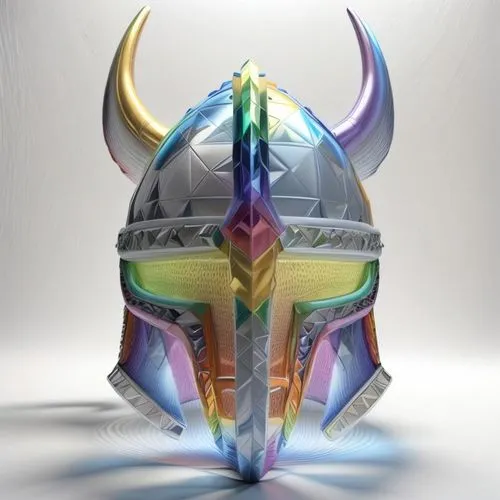 prism ball,prismatic,prism,rainbow rabbit,raimbow,crystal egg,rainbow unicorn,iridescent,unicorn head,shuttlecock,crown render,destroy,fractalius,scarab,lacrosse helmet,cricket helmet,helmet,unicorn crown,glass yard ornament,mists over prismatic