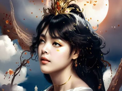 diaochan,xiaojian,yongmei,diwata,qianfei,oriental princess,Illustration,Realistic Fantasy,Realistic Fantasy 01