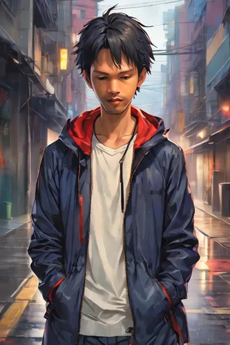 2d,world digital painting,shirakami-sanchi,anime japanese clothing,portrait background,game illustration,cg artwork,digital painting,city ​​portrait,jin deui,background images,yukio,anime cartoon,would a background,pedestrian,background image,hong,noodle image,anime boy,a pedestrian