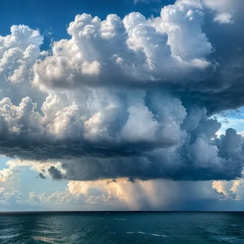 a thunderstorm cell,cumulonimbus,raincloud,thunderclouds,thundercloud,rain cloud,Photography,General,Natural