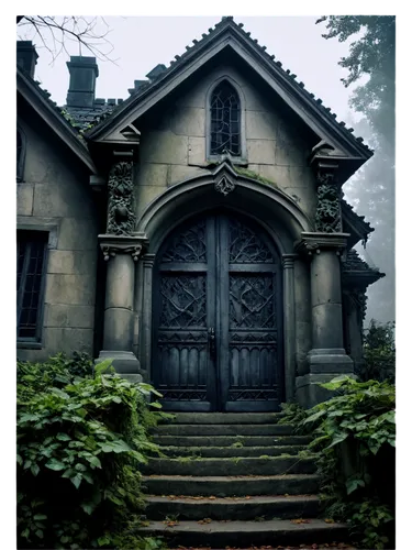 creepy house,witch house,mortuary temple,haunted cathedral,abandoned house,witch's house,haunted house,abandoned places,the haunted house,ghost castle,abandoned place,hathseput mortuary,creepy doorway,the threshold of the house,abandoned,old graveyard,blood church,luxury decay,dilapidated,disused,Illustration,Abstract Fantasy,Abstract Fantasy 03