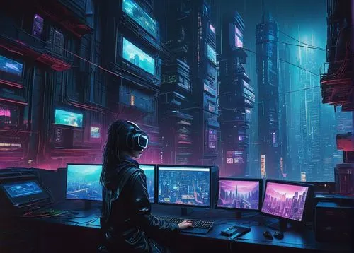 cyberpunk,cybercity,cybertown,cyberscene,cyberworld,synth,cyberia,cyberport,dystopian,computer room,cyberview,cybernet,cyber,computer,cybertrader,computerworld,cyberpunks,dystopias,computation,dystopia,Conceptual Art,Daily,Daily 15