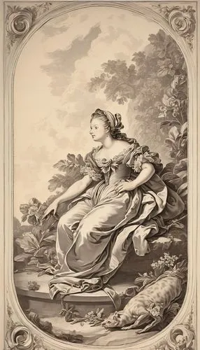 woman playing violin,woman playing tennis,woman holding pie,woman playing,rococo,woman eating apple,engraving,violin woman,decorative plate,woman on bed,woman at the well,woman sitting,advertising figure,floral ornament,portrait of a woman,baroque angel,lithograph,cepora judith,woman drinking coffee,saraswati veena,Art,Classical Oil Painting,Classical Oil Painting 36